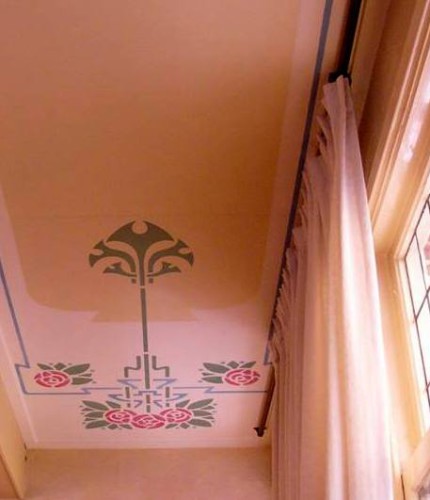 Decoratieschilder plafondplaten Jugendstil