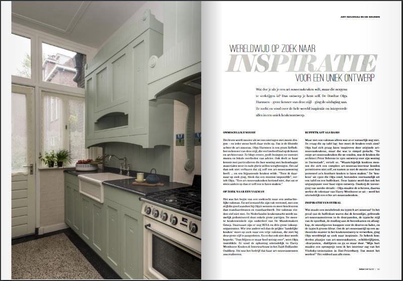 RS Wonen (BE), Art Nouveau Keuken, pg 30 & 31