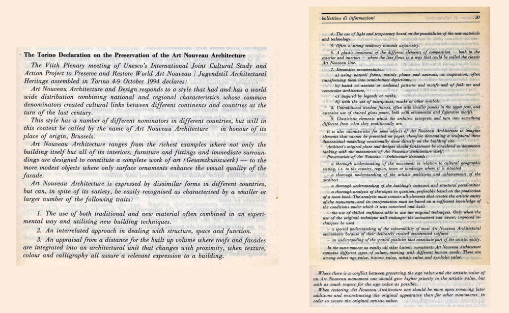 The Turin Declaration 1994